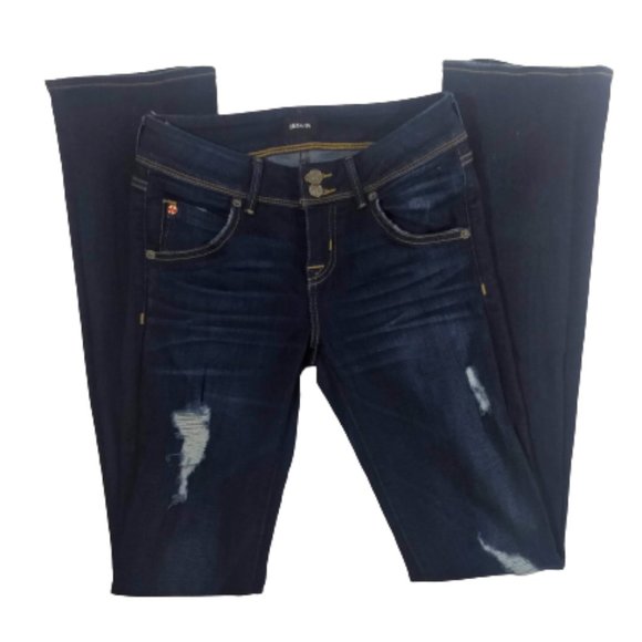 Hudson Beth Blue Jeans Baby Boot Women's Size 26 - Picture 3 of 9